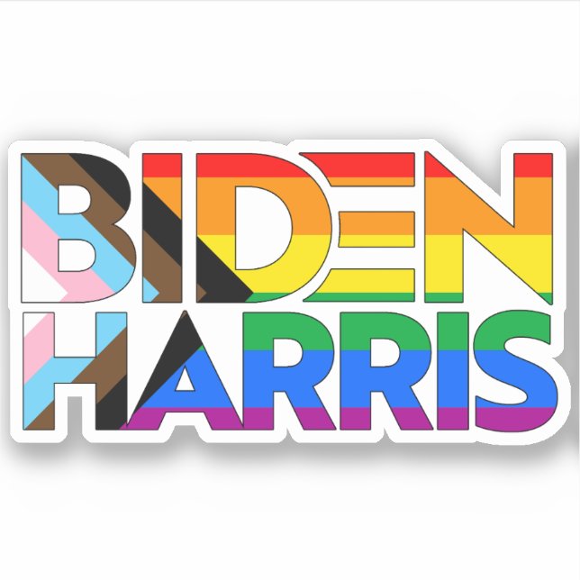 Biden Harris LGBTQ+ Progress Pride (Front)