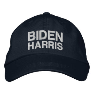 Biden Harris navy blue and white Embroidered Hat