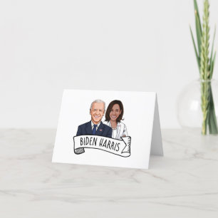 Biden Harris Party  Thank You Card