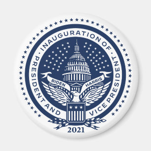Biden Harris President Inaugural Logo Inauguration Magnet