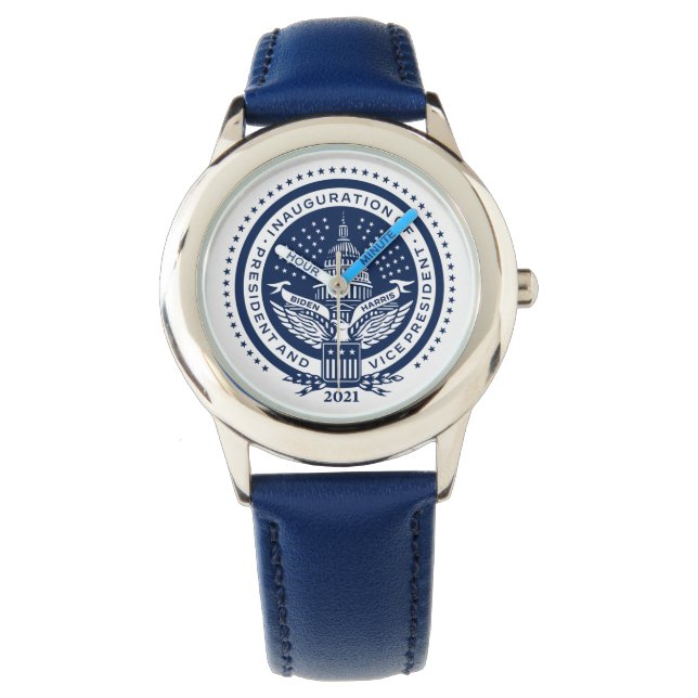 Biden Harris President Inaugural Logo Inauguration Watch (Front)