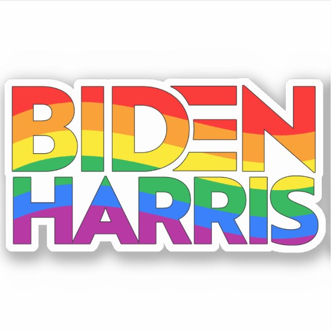 Biden Harris Pride Rainbow (Front)