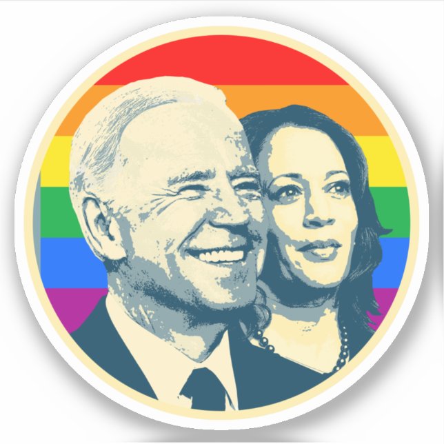 Biden Harris Rainbow Pride (Front)