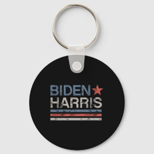 Biden Harris Retro Vintage Design Biden Harris Key Ring