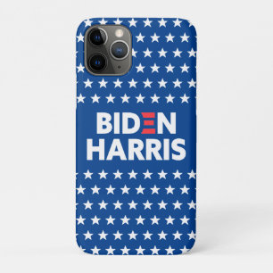 Biden / Harris White Stars Pattern Blue iPhone 11 Pro Case