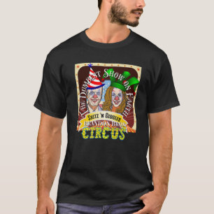 Biden Jingle Joe Giggles Circus Trump 2024 Conserv T-Shirt