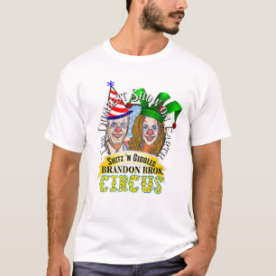 Biden Jingle Joe Giggles Circus Trump 2024 Conserv T-Shirt