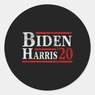 Biden Kamala Harris 2020 Election Democrat Liberal Classic Round Sticker