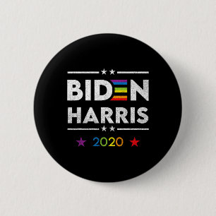 Biden Kamala Harris 2020 Rainbow Gay Pride Lgbt El 6 Cm Round Badge