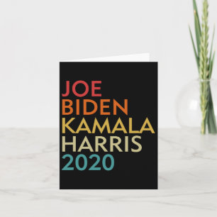 Biden Kamala Harris 2020 Vintage Style Card