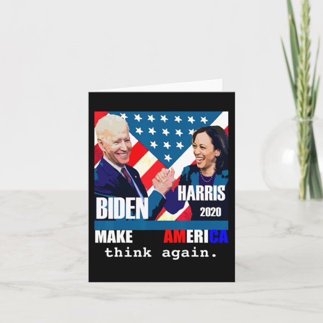 Biden Kamala Harris  Card (Front)