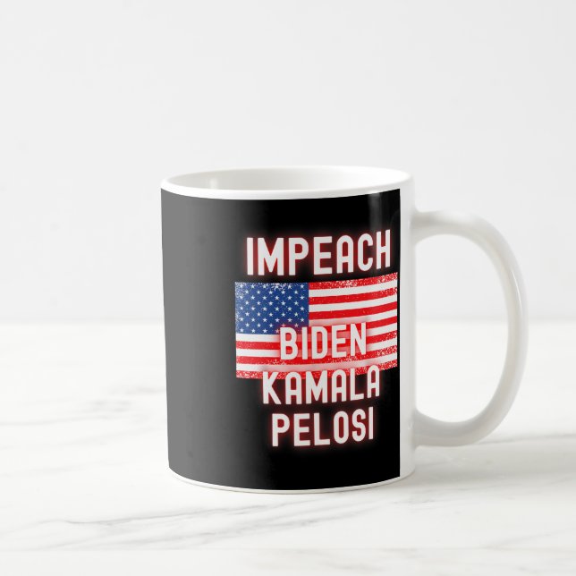 Biden Kamala Pelosi Woke Democrat 2024 Election Go Coffee Mug (Right)