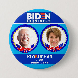 Biden/Klobuchar 2020 7.5 Cm Round Badge
