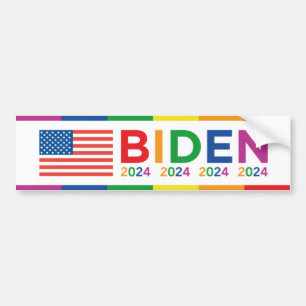 Biden LGBT 2024 Bumper Sticker