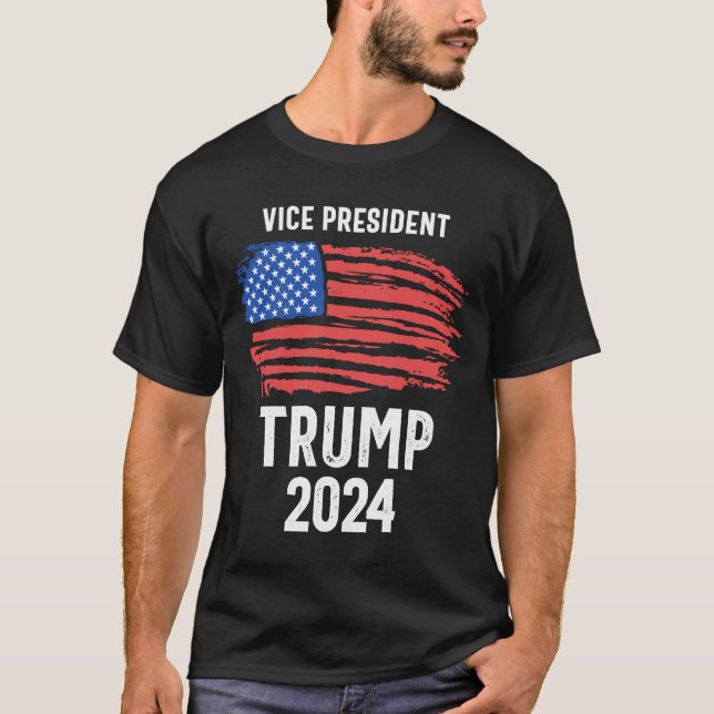 Biden Meme Trump Vice President 2024 Men Women T-Shirt (Front)