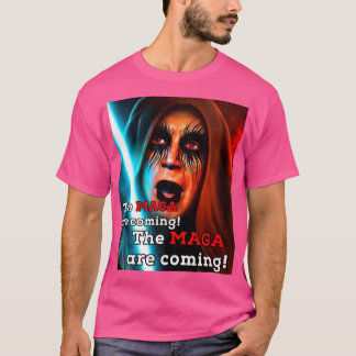 Biden Midnight Ride MAGA Are Coming Adult Costume  T-Shirt