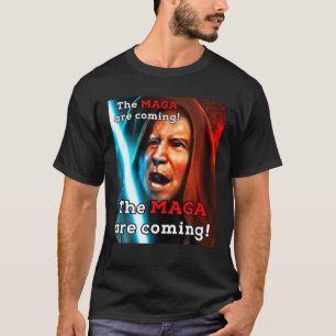 Biden Midnight Ride MAGA Are Coming Adult Costume T-Shirt