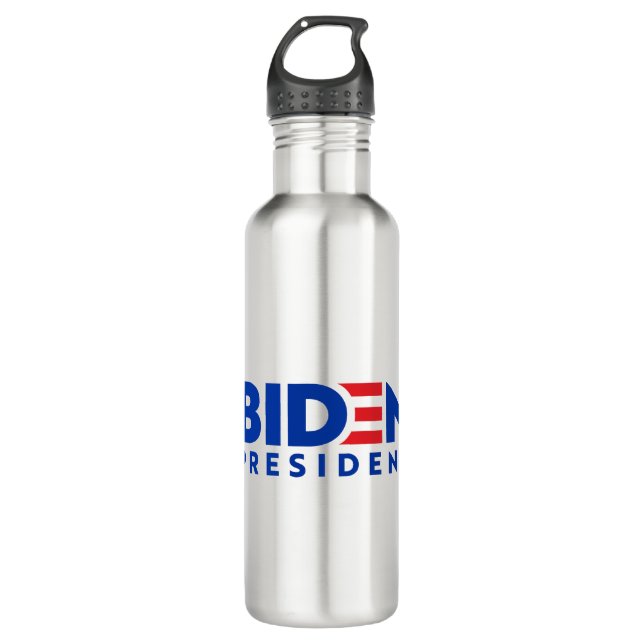 Biden President Logo 710 Ml Water Bottle (Front)