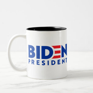 Biden President Logo Two-Tone Coffee Mug
