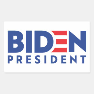 Biden President Rectangular Sticker