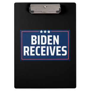 Biden Receives Clipboard