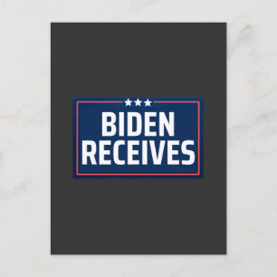 Biden Receives Postcard