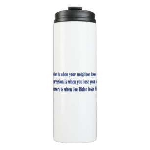 Biden-Recession Thermal Tumbler