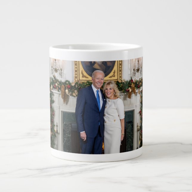 Biden State of the Christmas Union Address   Large Coffee Mug (Front)