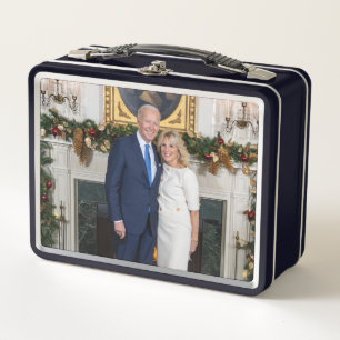 Biden State of the Christmas Union Address   Metal Lunch Box