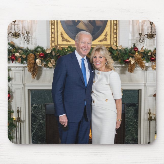 Biden State of the Christmas Union Address   Mouse Mat (Front)