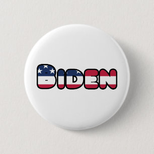 Biden Support US Election President 2020 6 Cm Round Badge