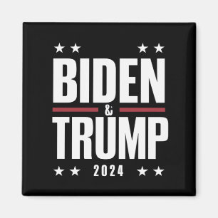 Biden Trump 2024 Funny Election Presidential VP Magnet