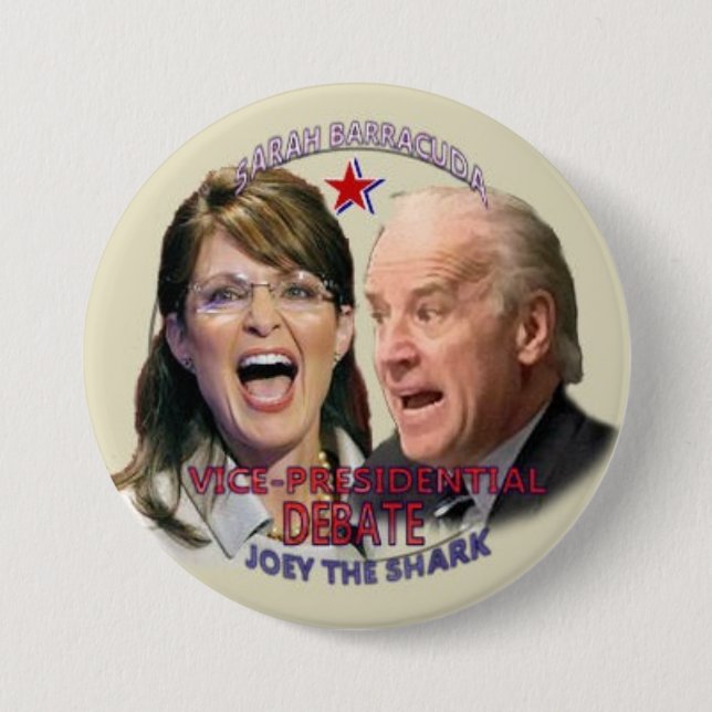 Biden v. Palin 3-inch Button (Front)
