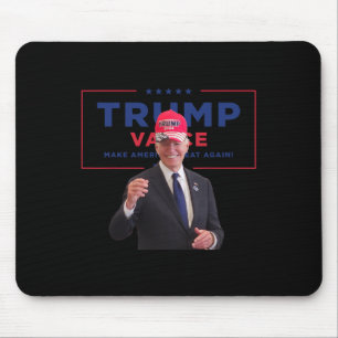Biden Wear Mega Cap Trump Vance Make American Grea Mouse Mat