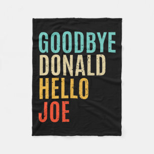 Biden Won Trump Lost Election Democrat Harris Win Fleece Blanket