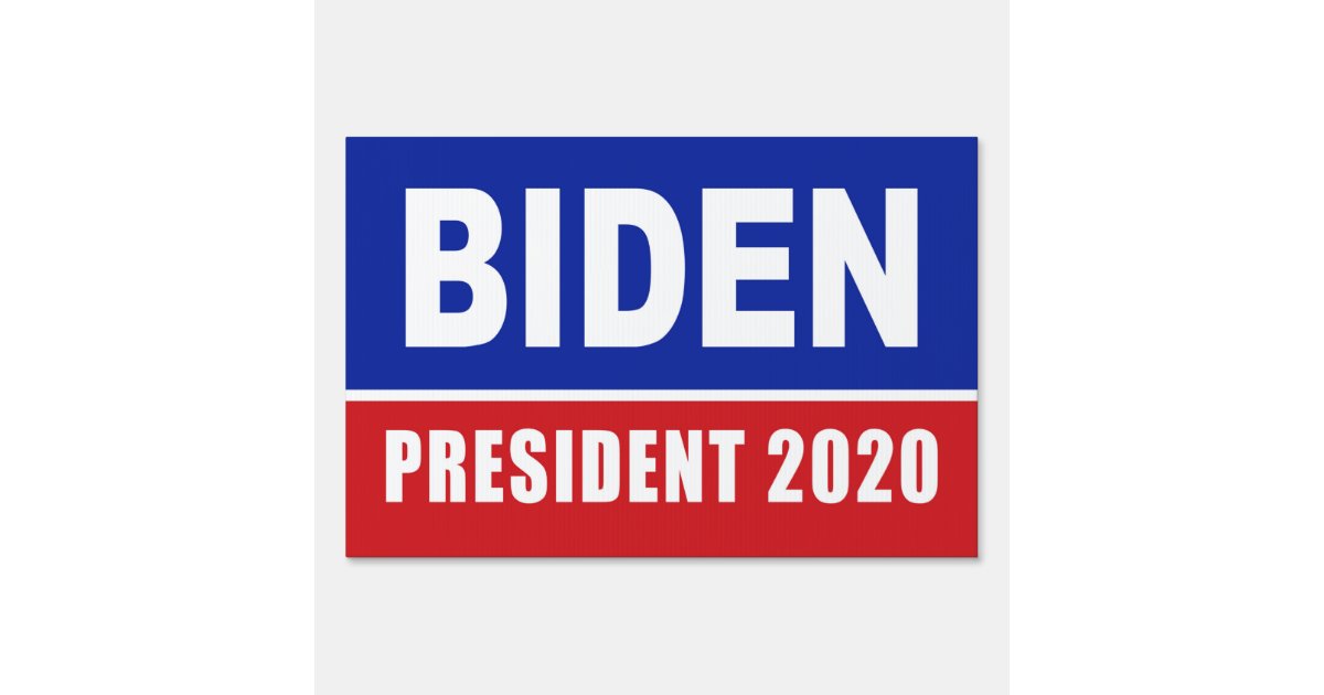 Biden Yard Sign | Zazzle.co.uk