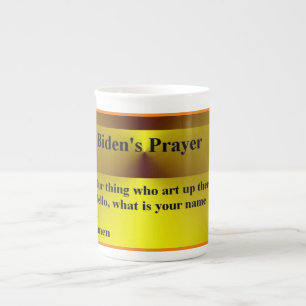 Biden's Prayer Bone China Mug