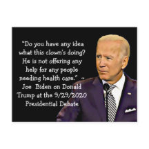 Biden's Quotes on Trump's Healthcare Plan