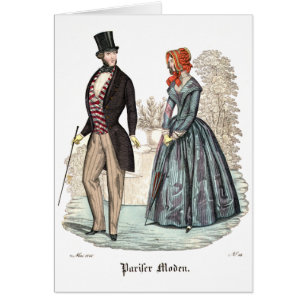 Biedermeier Fashion Illustration