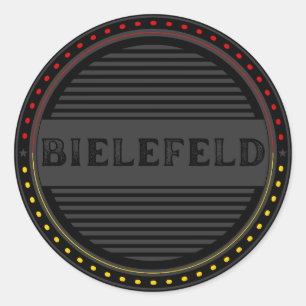 Bielefeld City Pride Emblem – German Identity Classic Round Sticker