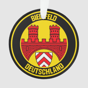 Bielefeld Round Emblem Ornament