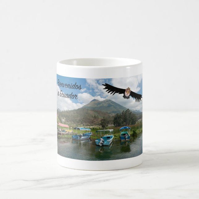 Bienvenidos a Ecuador Coffee Mug (Center)