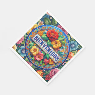 BIENVENIDOS - So Pretty!  Napkin