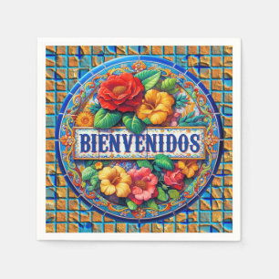 BIENVENIDOS - So Pretty!  Napkin