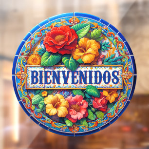 BIENVENIDOS - So Pretty!  Window Cling