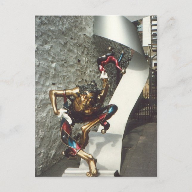 Bienvenue the Ville de Quebec! Postcard (Front)