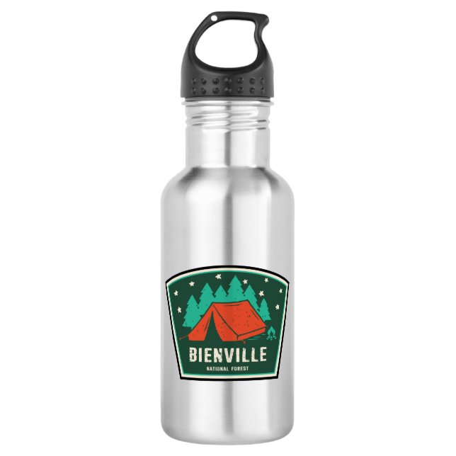 Bienville National Forest Camping 532 Ml Water Bottle (Front)
