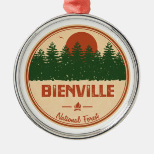 Bienville National Forest Metal Tree Decoration