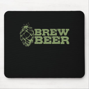 Bier Hopfen und Malz Bierbrauen Mouse Mat