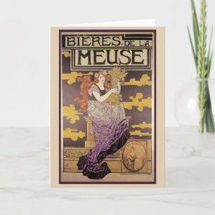 Biere de la Meuse by Marc Auguste Bastard Card